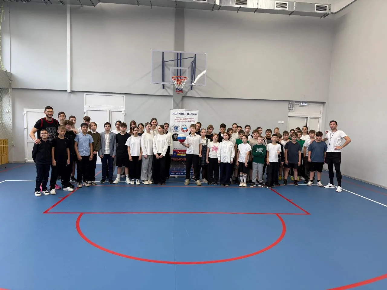 В гостях мастер спорта РФ по баскетболу Андрей Мельников!.