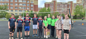 Президентские  состязания среди 5-х классов.