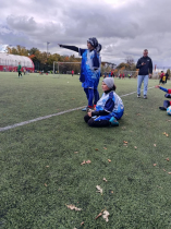 Кожаный мяч.