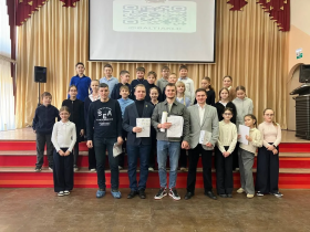 ХК БАЛТИЯ в гостях у 4-х классов.