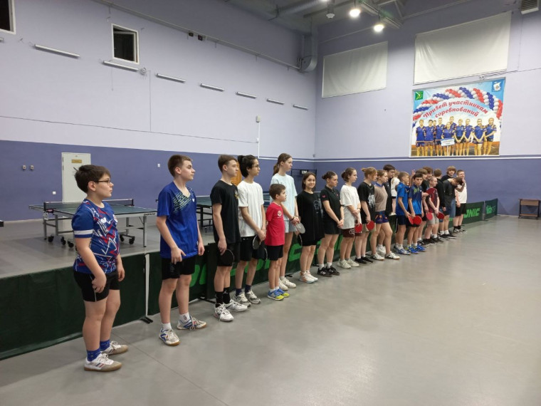 Муниципальные соревнования по настольному теннису "Резвый мяч ".