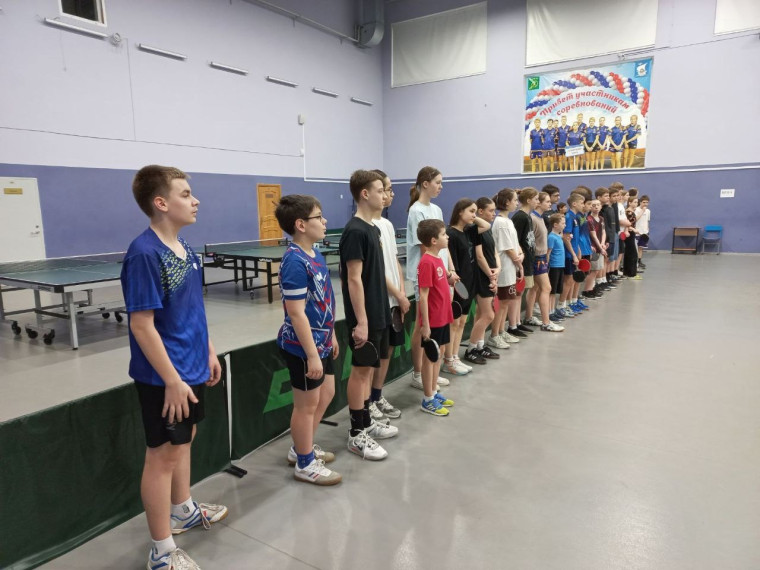 Муниципальные соревнования по настольному теннису "Резвый мяч ".