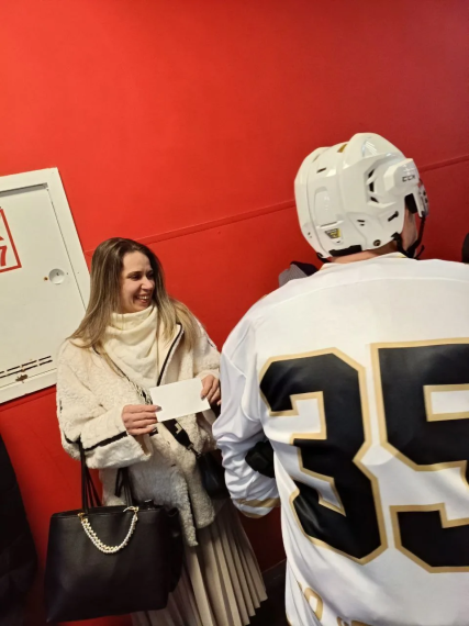 В гостях у ХК Балтии.