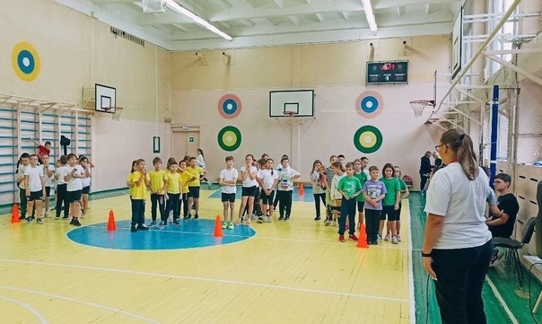 Веселые старты 3-е классы.